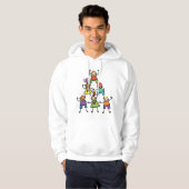Child Pyramid Mannen Hoodie (Voorkant volledig)