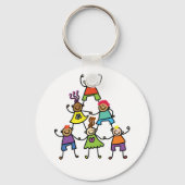 Child Pyramid Sleutelhanger (Voorkant)