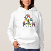 Child Pyramid Vrouwen Hoodie (Voorkant)