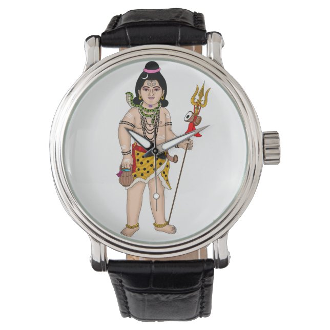 Child Shiva Clock Horloge (Voorkant)