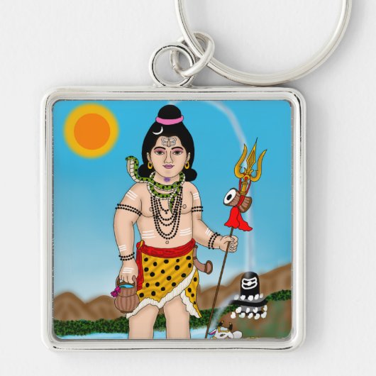 Child Shiva Keychain (Voorkant)