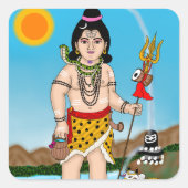 Child Shiva Sticker (Voorkant)