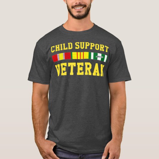 Child Support Veteran T-shirt (Voorkant)