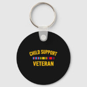 Child Suprt Veteran Shirts Patriots Veteran Flag  Sleutelhanger (Voorkant)