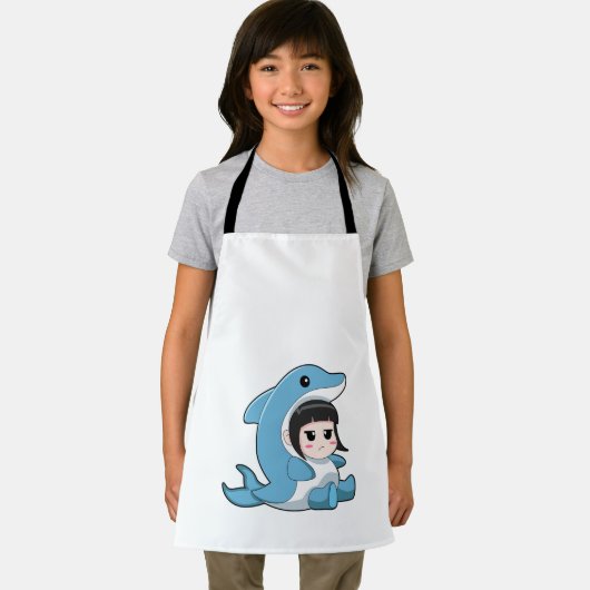 Child with Dolphin Costume Schort (Insitu)