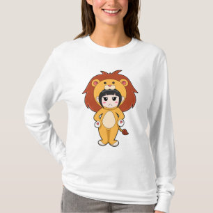 Child with Lion Costume T-shirt