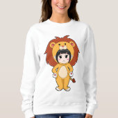 Child with Lion Costume Trui (Voorkant)
