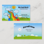 CHILDCARE VISITEKAARTJE (Voorkant / Achterkant)