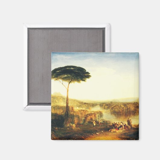 Childe Harold's Pilgrimage by Joseph Turner Magneet (Voorkant / Achterkant)