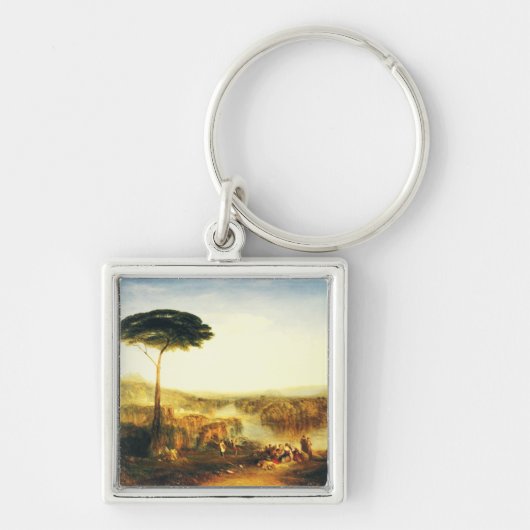 Childe Harold's Pilgrimage door Joseph Turner Sleutelhanger (Voorkant)