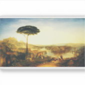 Childe Harold's Pilgrimage door Joseph Turner Sticker (Voorkant)