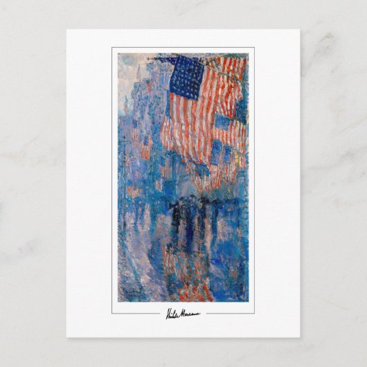 Childe Hassam #106 - Kunstmatig Briefkaart (Voorkant)