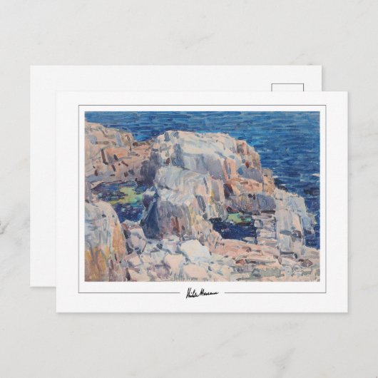 Childe Hassam #132-2 - Kunstmatig Briefkaart (Voorkant / Achterkant)