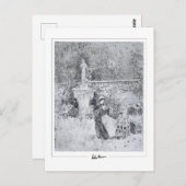 Childe Hassam #148-2 - Kunstmatig Briefkaart (Voorkant / Achterkant)