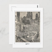 Childe Hassam #174-2 - Kunstmatig Briefkaart (Voorkant / Achterkant)