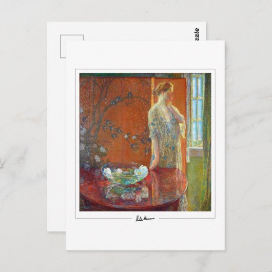 Childe Hassam #209 - Kunstmatig Briefkaart (Voorkant / Achterkant)