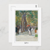 Childe Hassam #241-2 - Kunstmatig Briefkaart (Voorkant / Achterkant)