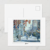 Childe Hassam #282 - Kunstmatig Briefkaart (Voorkant / Achterkant)