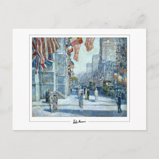 Childe Hassam #282 - Kunstmatig Briefkaart (Voorkant)