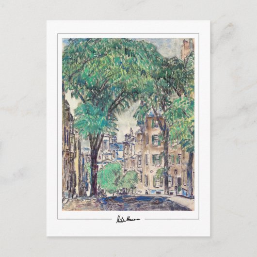 Childe Hassam #375 - Kunstpostkaart Briefkaart (Voorkant)