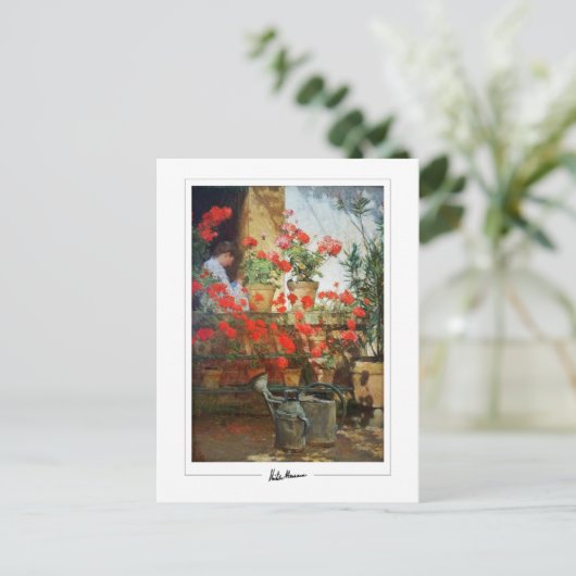 Childe Hassam #7 - Fijne Kunst Briefkaart (Staand voorkant)