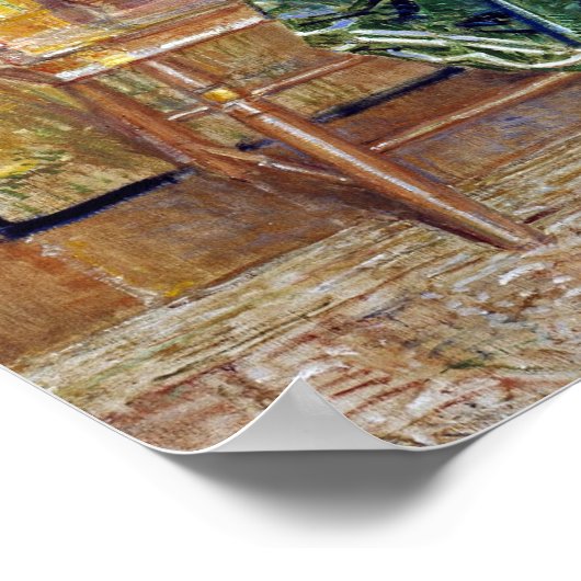 Childe Hassam April (De Groenen) Poster (Hoek)