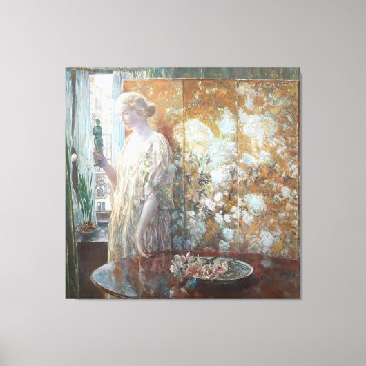 Childe Hassam art Canvas Afdruk (Voorkant)