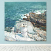 Childe Hassam art work Canvas Afdruk (Insitu (Houten vloer))