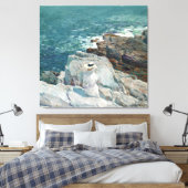 Childe Hassam art work Canvas Afdruk (Insitu (Slaapkamer))
