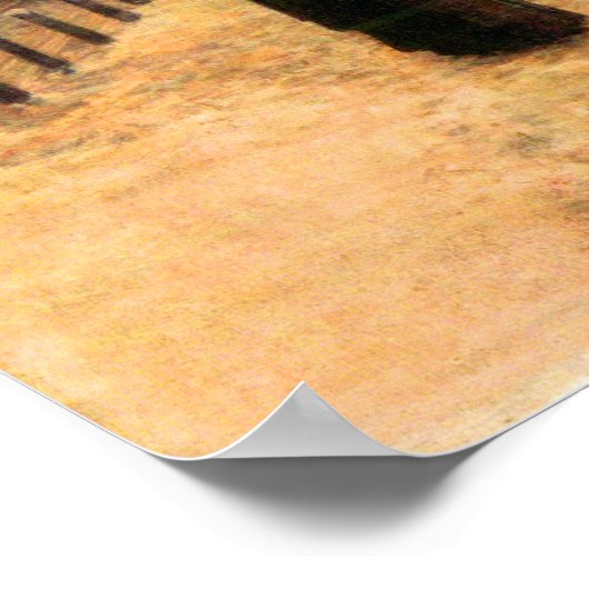 Childe Hassam - Boston in alledaagse schemering Poster (Hoek)