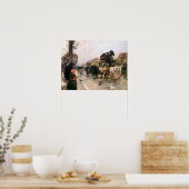 Childe Hassam - Champs Elysee Paris Poster (Keuken)