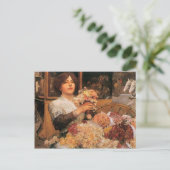 Childe Hassam - De Roos meisjes Briefkaart (Staand voorkant)