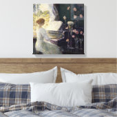 Childe Hassam - De Sonata Canvas Afdruk (Insitu (Slaapkamer))