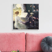 Childe Hassam - De Sonata Canvas Afdruk (Insitu (Woonkamer))