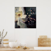 Childe Hassam, de Sonata, indrukwekkend, Poster (Keuken)