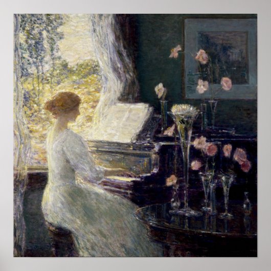 Childe Hassam - De Sonata Poster (Voorkant)