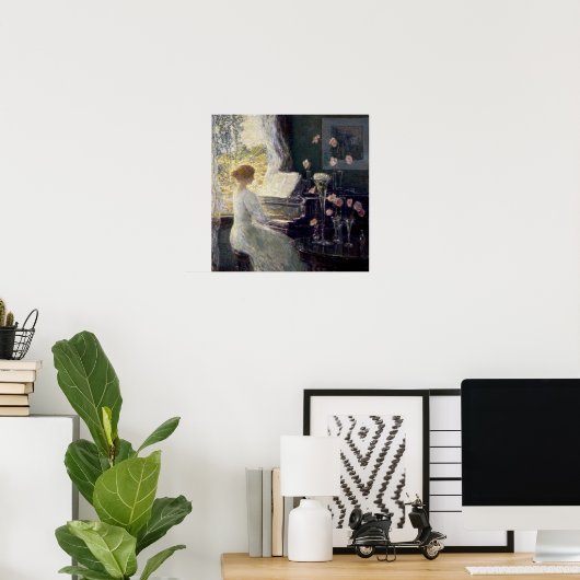 Childe Hassam - De Sonata Poster (Thuiskantoor)