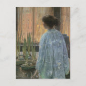 Childe Hassam - De tafeltuin Briefkaart (Voorkant)