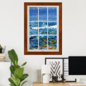 Childe Hassam - Duck Island Van Appledore Poster (Thuiskantoor)