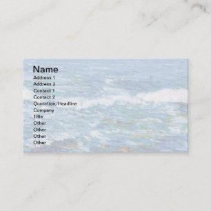 Childe Hassam - Duck Island van Appledore Visitekaartje