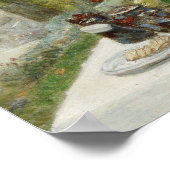 Childe Hassam - Franse Tea Garden Poster (Hoek)