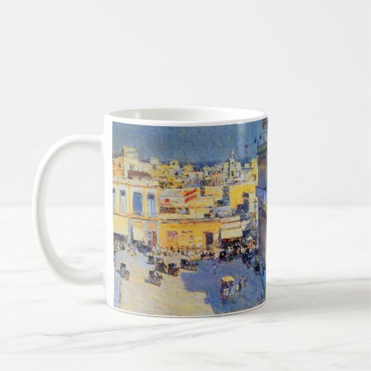Childe Hassam - Havana Cuba Koffiemok (Links)