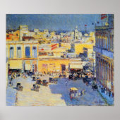 Childe Hassam - Havana, Cuba Poster (Voorkant)