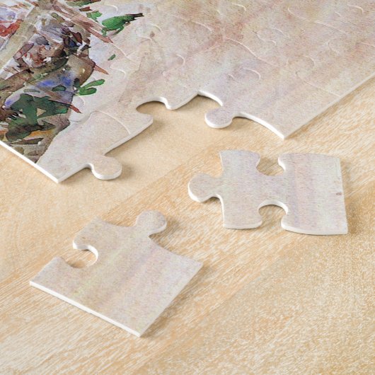 Childe Hassam - In Gloucester Legpuzzel (Zijkant)