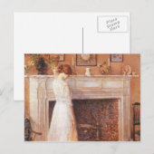Childe Hassam - In het oude huis Briefkaart (Voorkant / Achterkant)