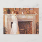 Childe Hassam - In het oude huis Briefkaart (Voorkant)