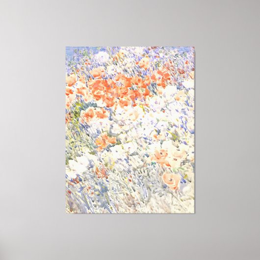 Childe Hassam kunstschilderij Canvas Afdruk (Voorkant)