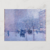 Childe Hassam - late middag, New York, winter Feestdagenkaart (Voorkant)