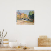 Childe Hassam - Malborough Street, Boston Poster (Keuken)
