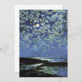 Childe Hassam - Moonlight , eiland of Shoals Bedankkaart (Voorkant / Achterkant)